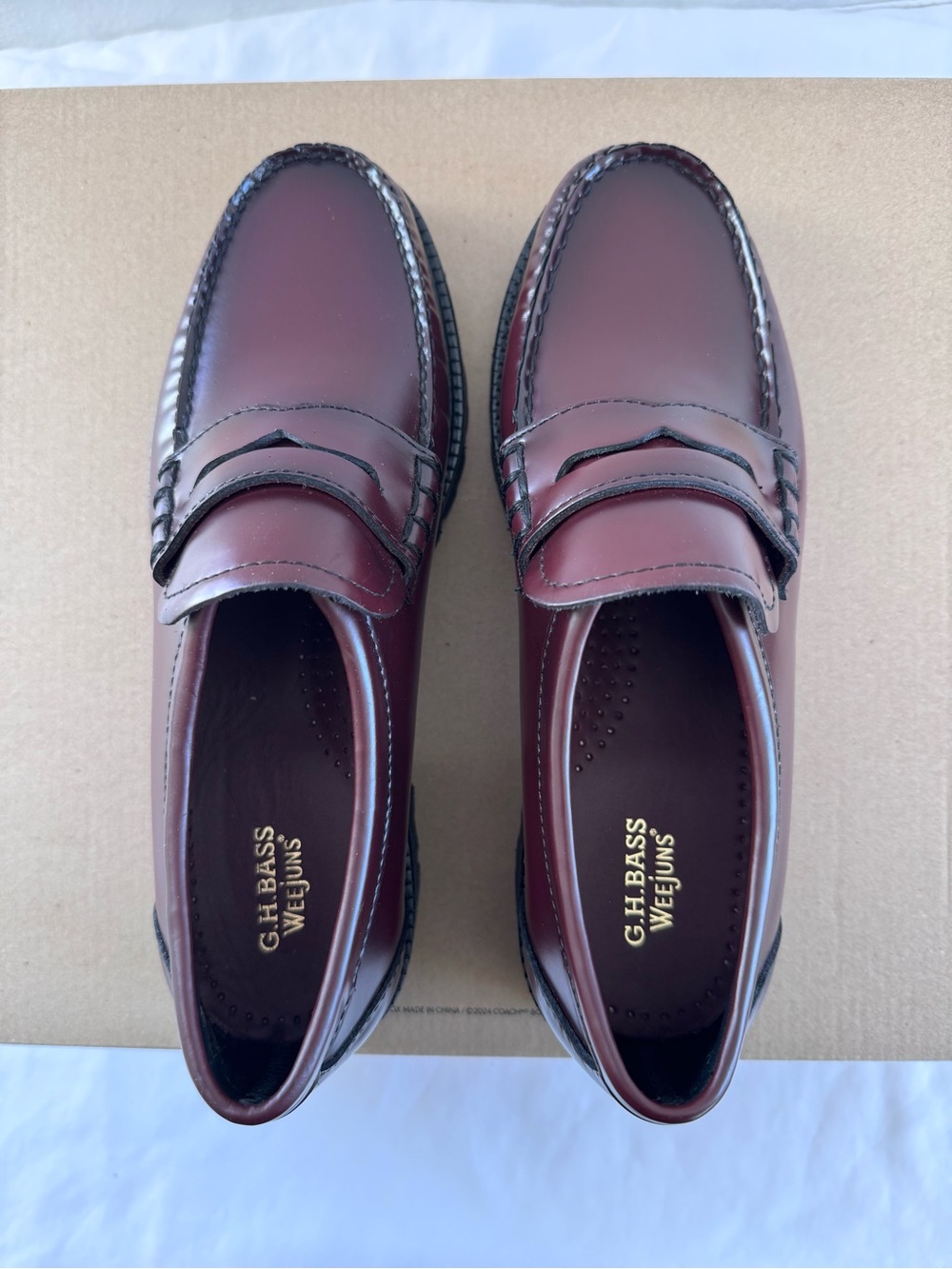 New GH Bass Grace Super Lug Loafers Size 8 - Picture 4 of 11